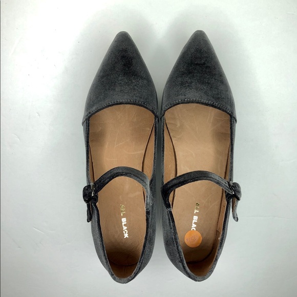 All black Janie Vell shoes Sz 7. - Picture 4 of 10